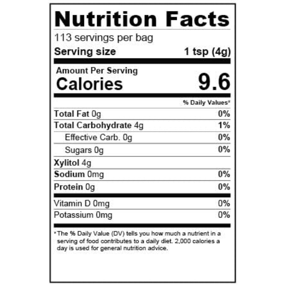 Health Garden Birch Xylitol Sweetener - Xylitol Sugar Substitute - 15 oz