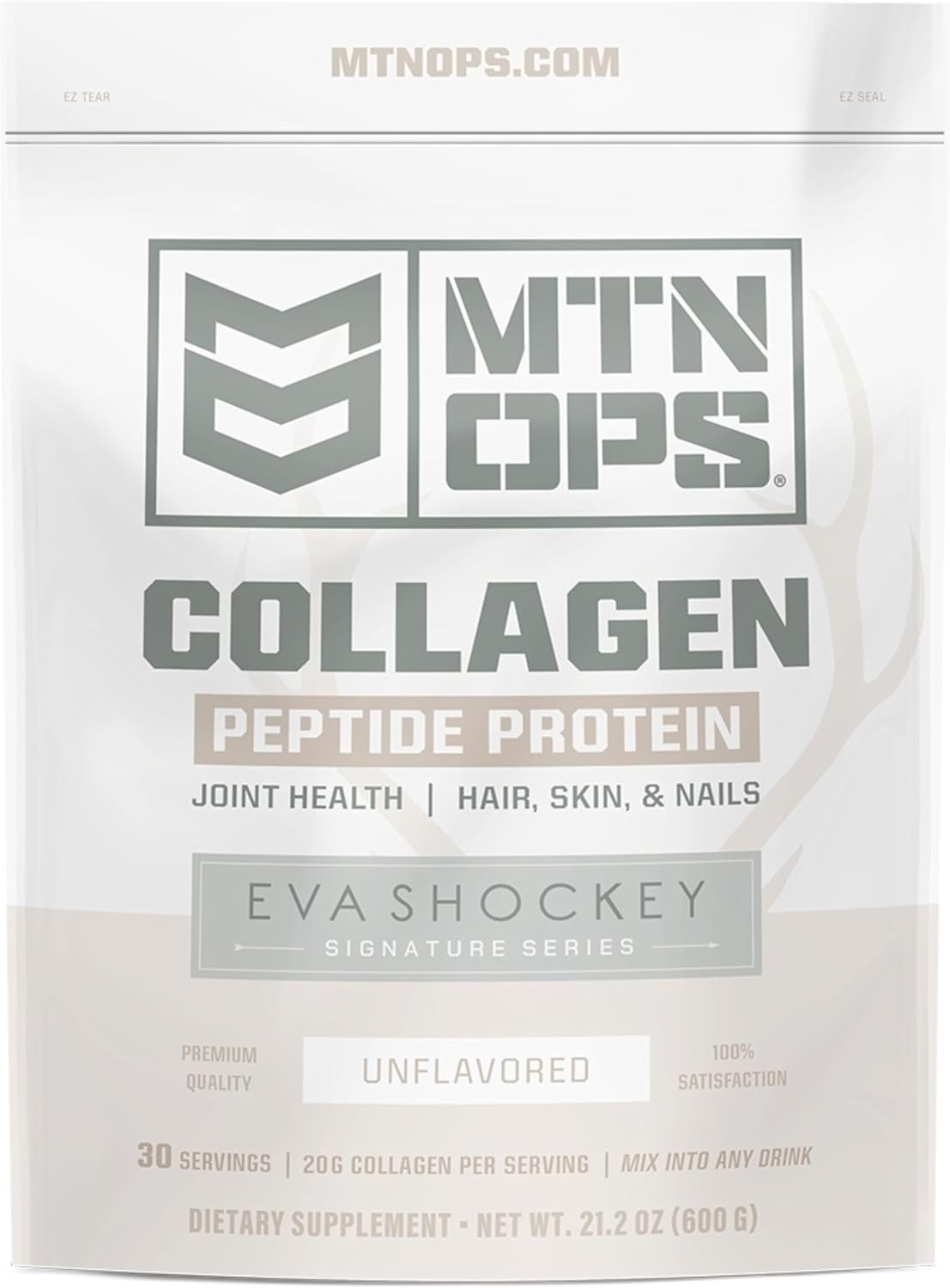 MTN OPS Collagen Peptides Protein Powder, Unflavored