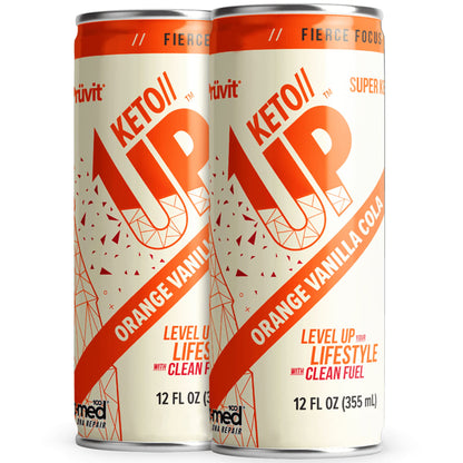 The Orange Vanilla Cola Keto//Up® Drink – Ready-to-Drink Ketones for Focus for Men