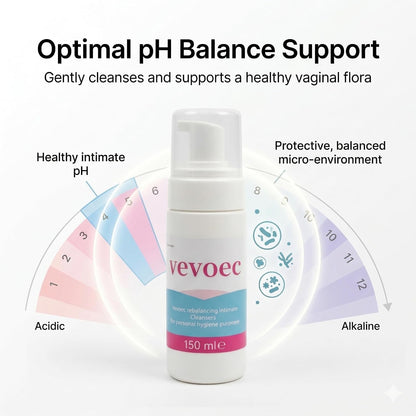 pH Balanced Intimate Cleanser (150ML) - Gentle Feminine Wash for Vaginal Health, Odor Control & Lasting Freshness