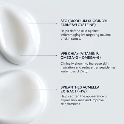 Blueprint Bryan Johnson Moisturizer with SFC & NMN – Age-Defying Face Cream for Firmness, Hydration & Barrier Repair – Fragrance Free, Longevity-Inspired Daily Skincare for Smooth, Youthful Skin