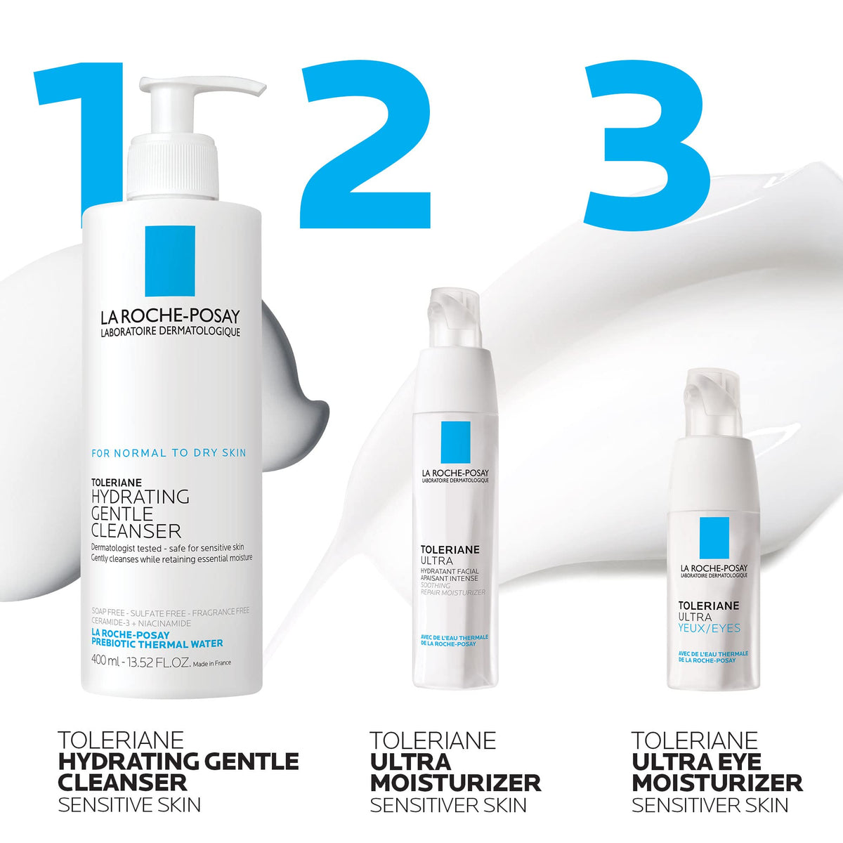 La Roche-Posay Toleriane Dermallergo Eye Cream Soothing Repair Moisturiz