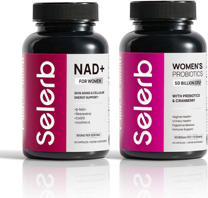 NAD+ Supplements for Women & Women Probiotics