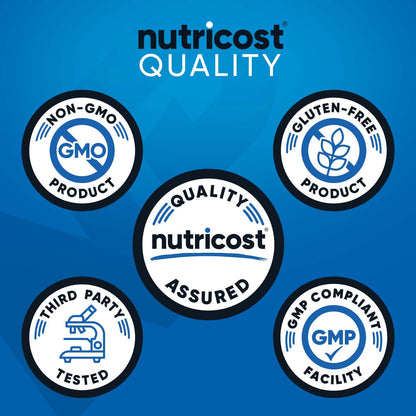 Nutricost Creatine Monohydrate Micronized Powder 500G, 5000mg Per Serv (5g) - 100 Servings, 17.9 Oz