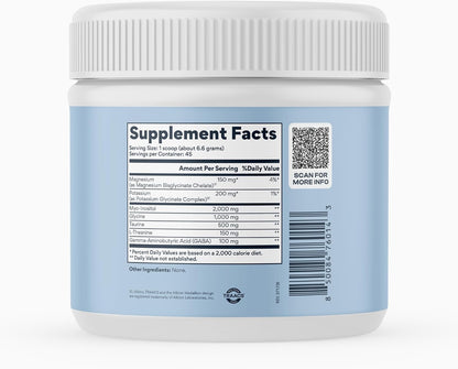 MYOXCIENCE Myo Relax & Calm | Myo-Inositol, L-Theanine, Taurine, Magnesium & GABA | Supports Sleep, Neurotransmitter & Hormone Support (Unflavored) (60 Servings)