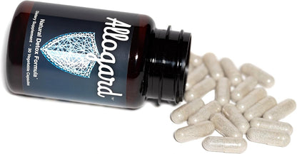 Allogard Natural Detox and Cleanse Supplement, Vegan, Gluten-Free | Helps Bind to and Flush Out Everyday Toxins to Boost Energy, Mental Clarity, and Full-Body Wellness, 30-Day Supply
