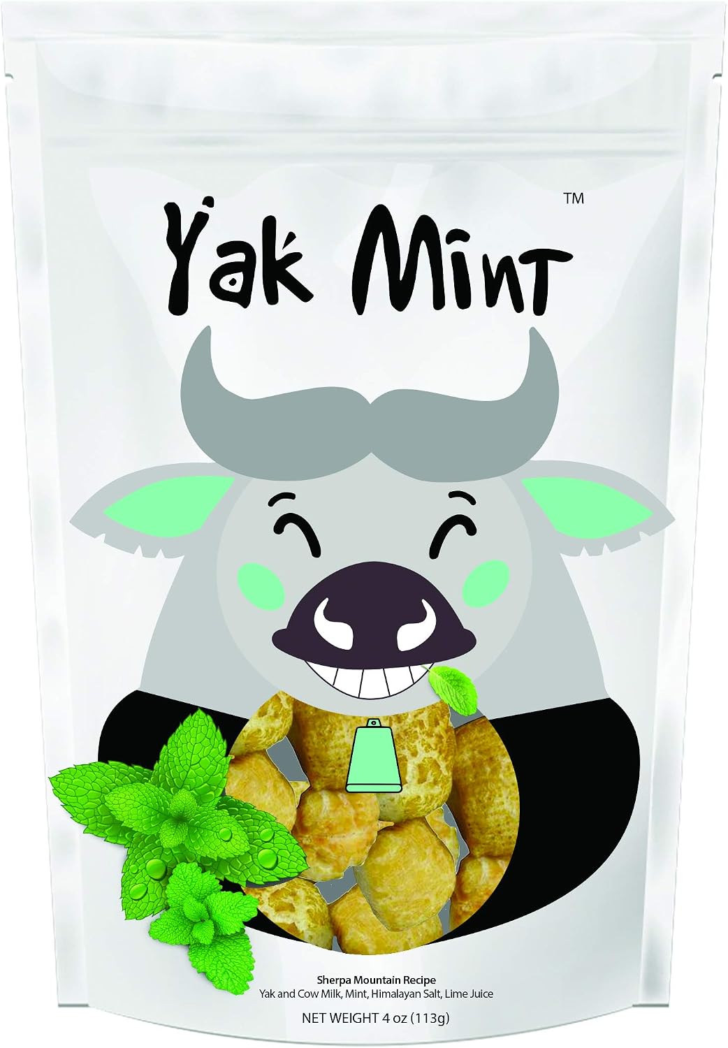 Yak Cheese Dog treat Yak Mint Dental Treat and Yak Mix 2oz Travel Size