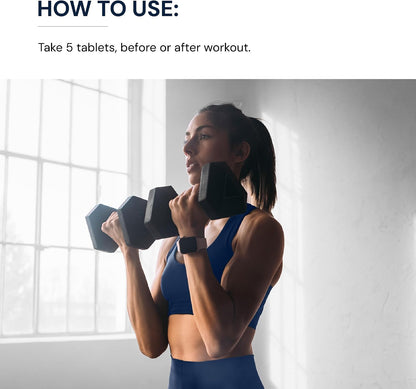 BodyHealth Creatine Monohydrate Tablets – Vegan Pre Workout Supplement with PerfectAmino, BCAAs & EAAs – Keto-Friendly, Muscle Recovery & Energy Support – 5g Creatine Equivalent per Serving