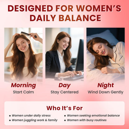 Cortisol Supplements for Women, Mood, Calm, Stress Balance, Hormone Harmony | 9 IN 1 Cortisol Reducer Liquid Drops with KSM-66® Ashwagandha, Kava, Lemon Balm, GMP Certified, 2 FL.OZ, Blueberry Flavor