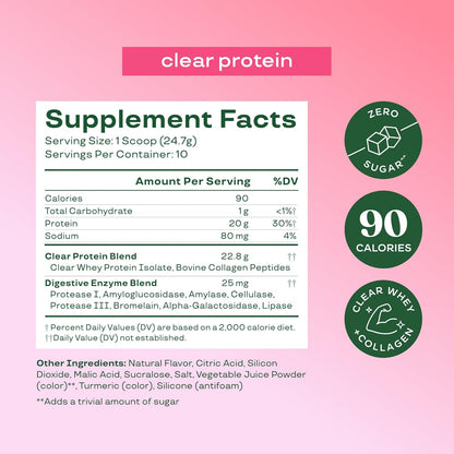 Bloom Strawberry Watermelon Clear Protein and Pre Workout Bundle