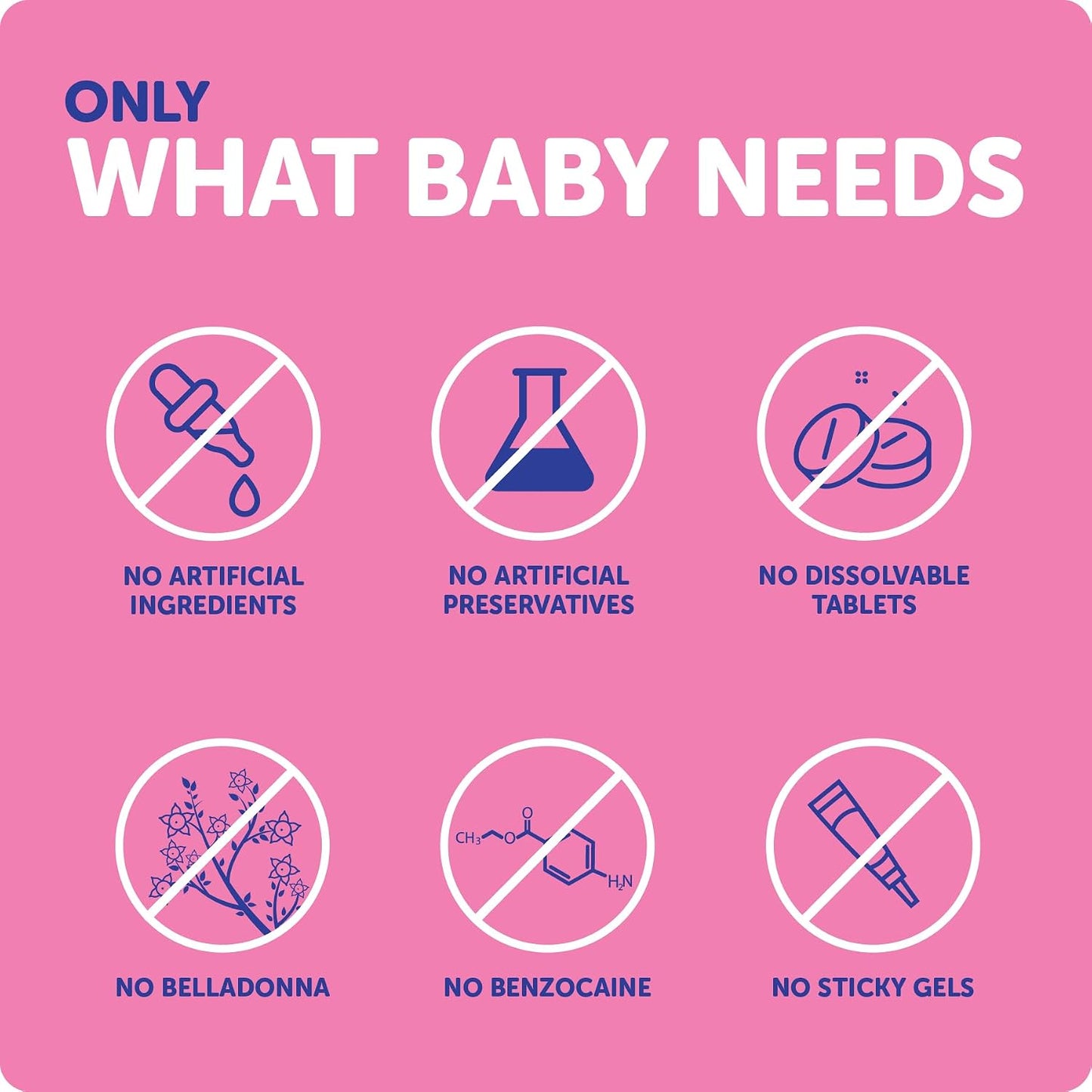 Ddrops Baby, Organic Teething Liquid Drops, for Ages 3 Months+, 60 Drops, 0.06 fl oz (1.7 ml)