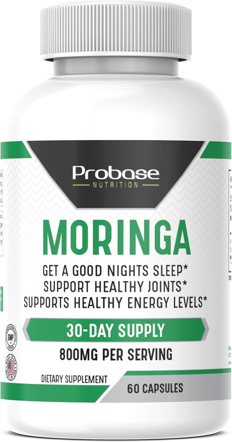 Probase Nutrition Moringa Oleifera 60 Capsules 30-Day Supply
