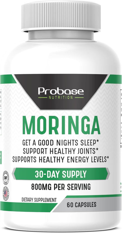 Probase Nutrition Moringa Oleifera 60 Capsules 30-Day Supply