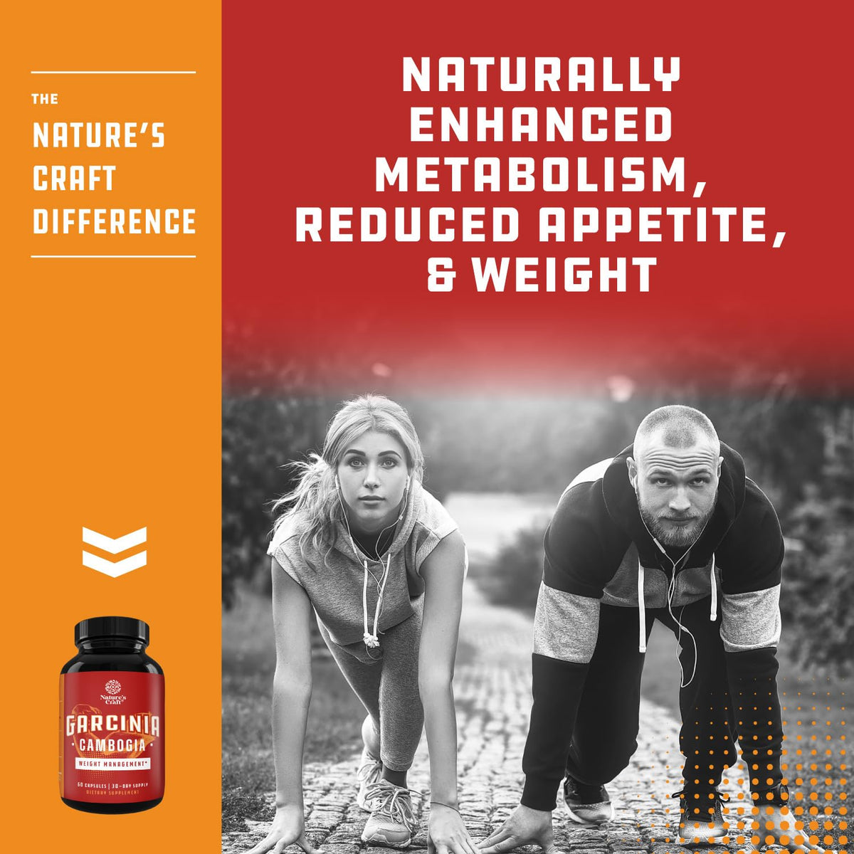 Pure Garcinia Cambogia Weight Loss Pills 95% HCA - Garcinia Cambogia Extract Herbal Supplement
