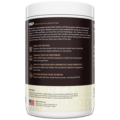 RSP NUTRITION TRUEFIT Protein Powder Meal Replacement Shake, 4.32 LB, Chocolate