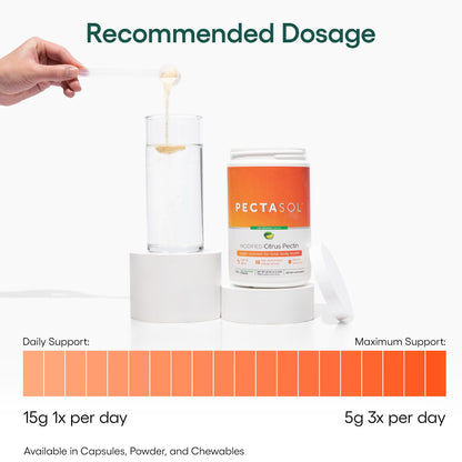 EcoNugenics PectaSol Modified Citrus Pectin – 184g Berry Powder – Total-Body Health Supplement to Support Immune System, Inflammation Response & Healthy Aging + Maintain Healthy Galectin-3 Levels