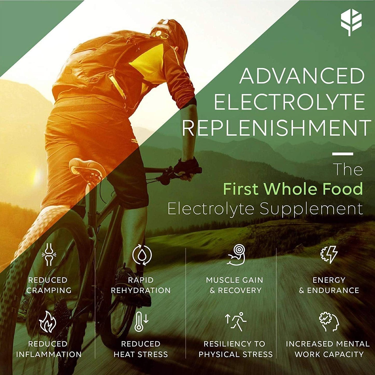 Whole Food Electrolyte Capsules - Advanced Hydration Supplement with Magnesium, Potassium & Calcium - Alternatives to Electrolyte Tablets for Supporting Muscles, Energy, & Rejuvenation (120 Count)