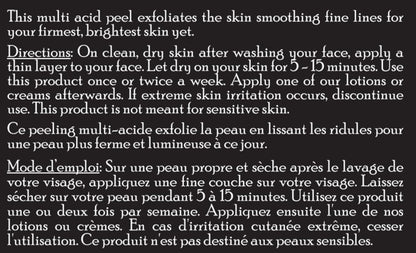 Brickell Men's Smooth Finish Glycolic Acid Peel For Men, Anti-Aging Peel for Wrinkles, With Glycolic Acid, Jojoba Oil, and MSM, 2 Ounce, Scented