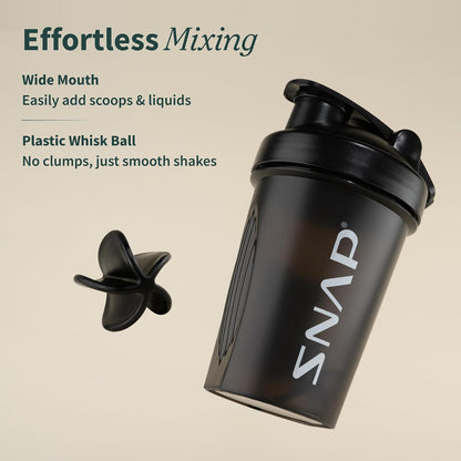 Snap Supplements Shaker Bottle 400ml