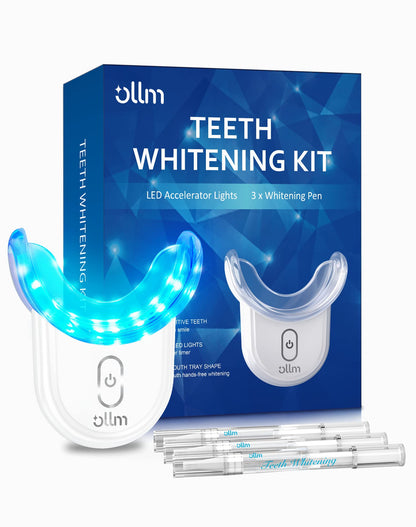 Teeth Whitening Kit Gel Pen Strips - Hydrogen Carbamide Peroxide for Sensitive Teeth