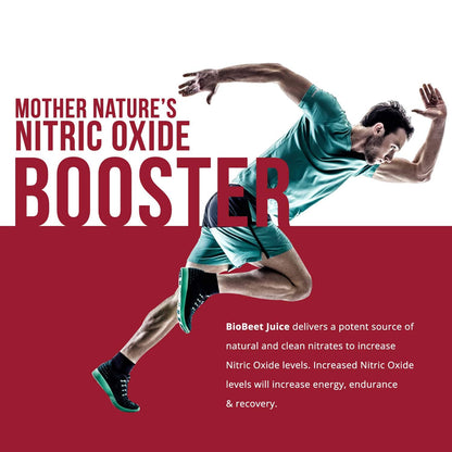BioBeet® Max Strength Beet Root Juice Powder – 20:1 Concentrate, Each Serving Derived from 60,000 mg Organic Beetroot - Cold-Pressed, USA Grown – Nitric Oxide, Circulation Support – 50 Servings