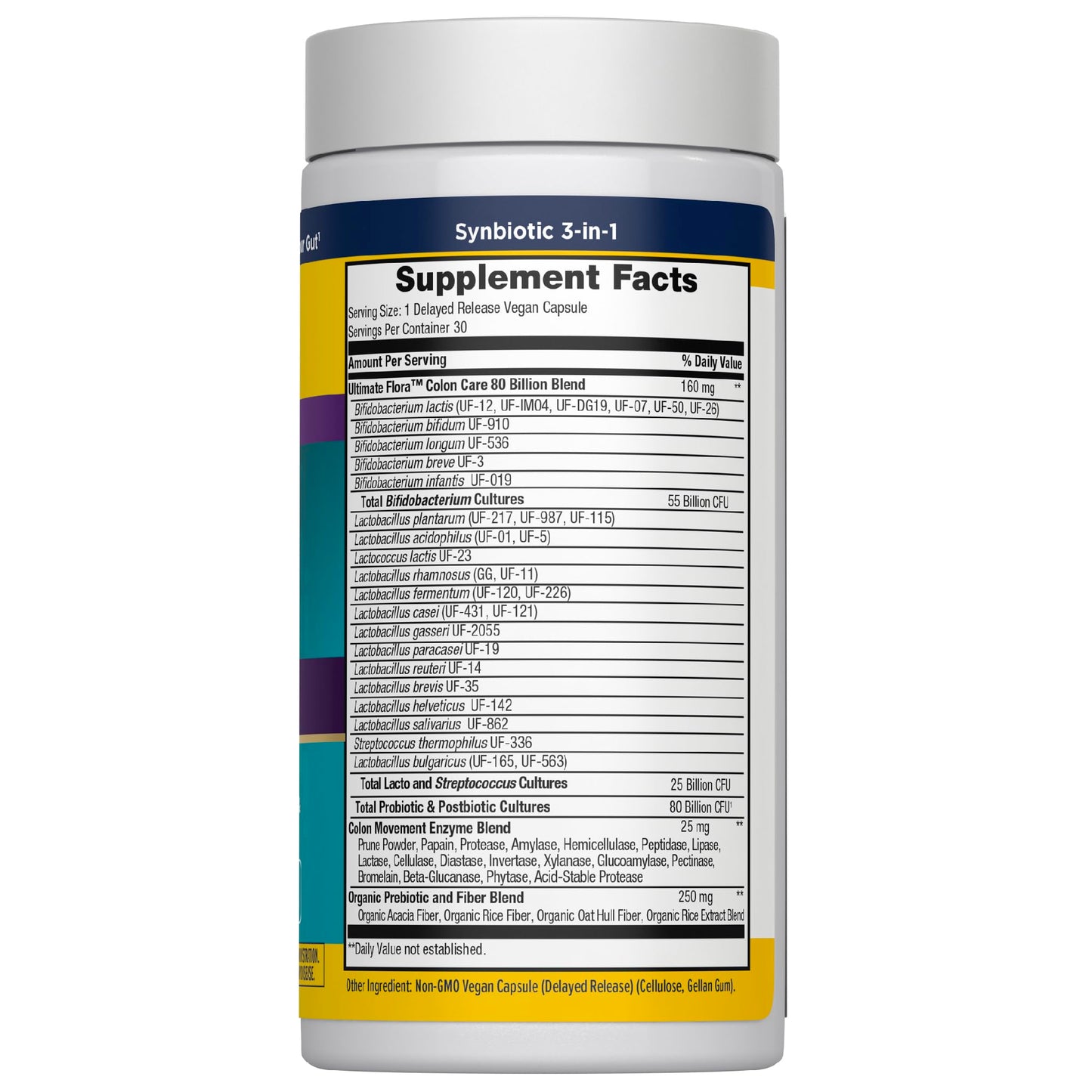 Renew Life Extra Care Digestive Probiotic 50 Billion CFU | 90 Vegetarian Capsules | Supports Digestive, Immune & Respiratory Health | Dairy, Soy and Gluten Free Supplement