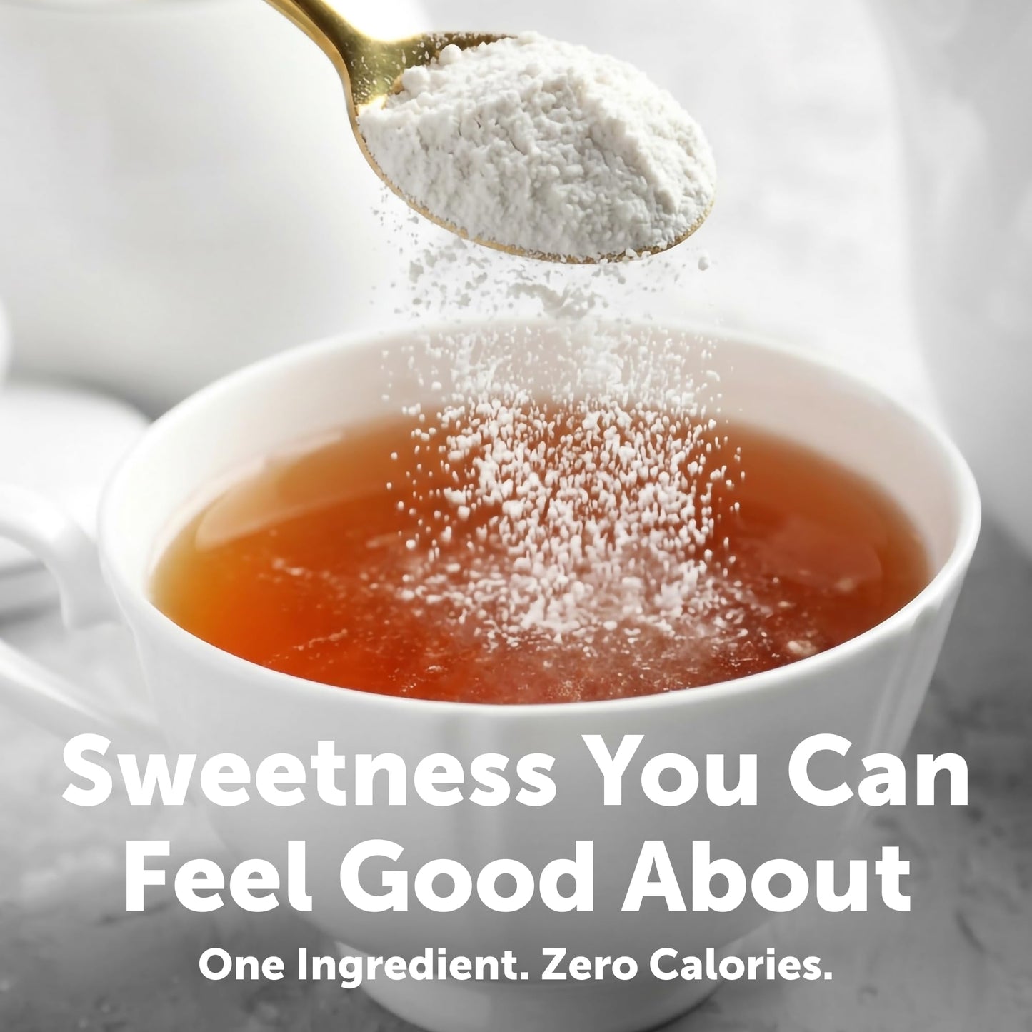 Micro Ingredients Pure Organic Stevia Powder, 8 Ounces, 1418 Serving, Highest Grade Green Leaf Extract Reb-A, Reduced Bitter Aftertaste, 0 Calorie, Natural Sweetener, Sugar Alternative, Keto Friendly