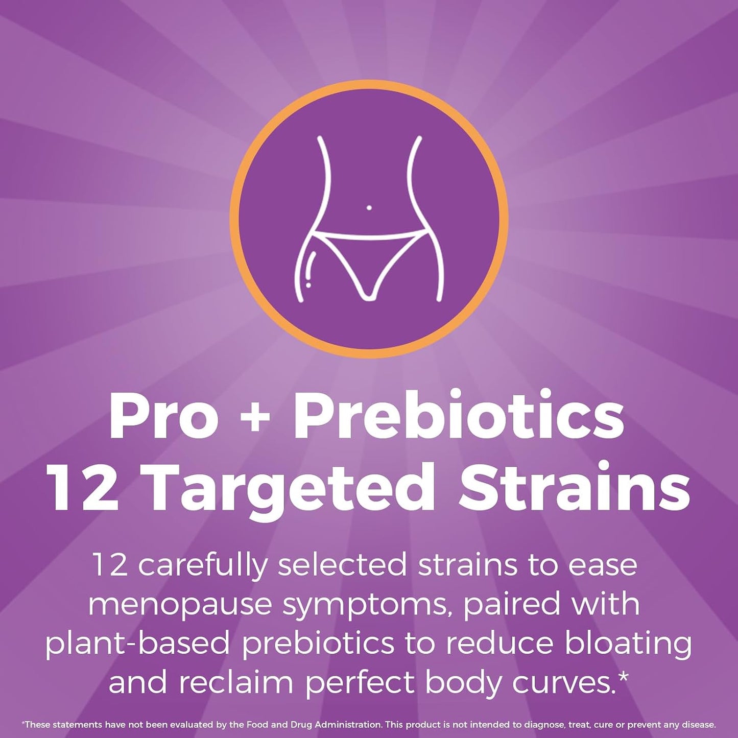 NewRhythm Probiotics 50 Billion CFU 20 Strains, 90 Veggie Capsules and Menopause Probiotics for Women 30 Ct