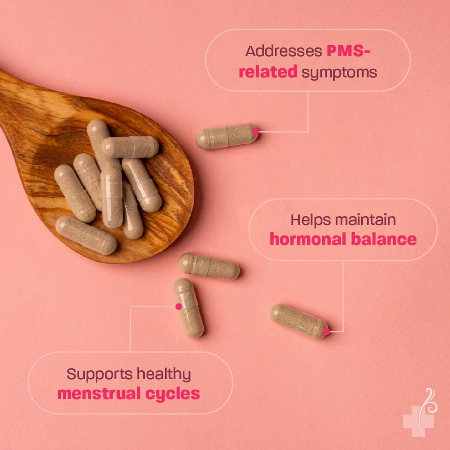 Redd Remedies, Rhythm & Flo, Supports Healthy Menstrual Cycles, 60 Vegan Capsules