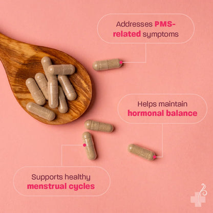 Redd Remedies, Rhythm & Flo, Supports Healthy Menstrual Cycles, 60 Vegan Capsules