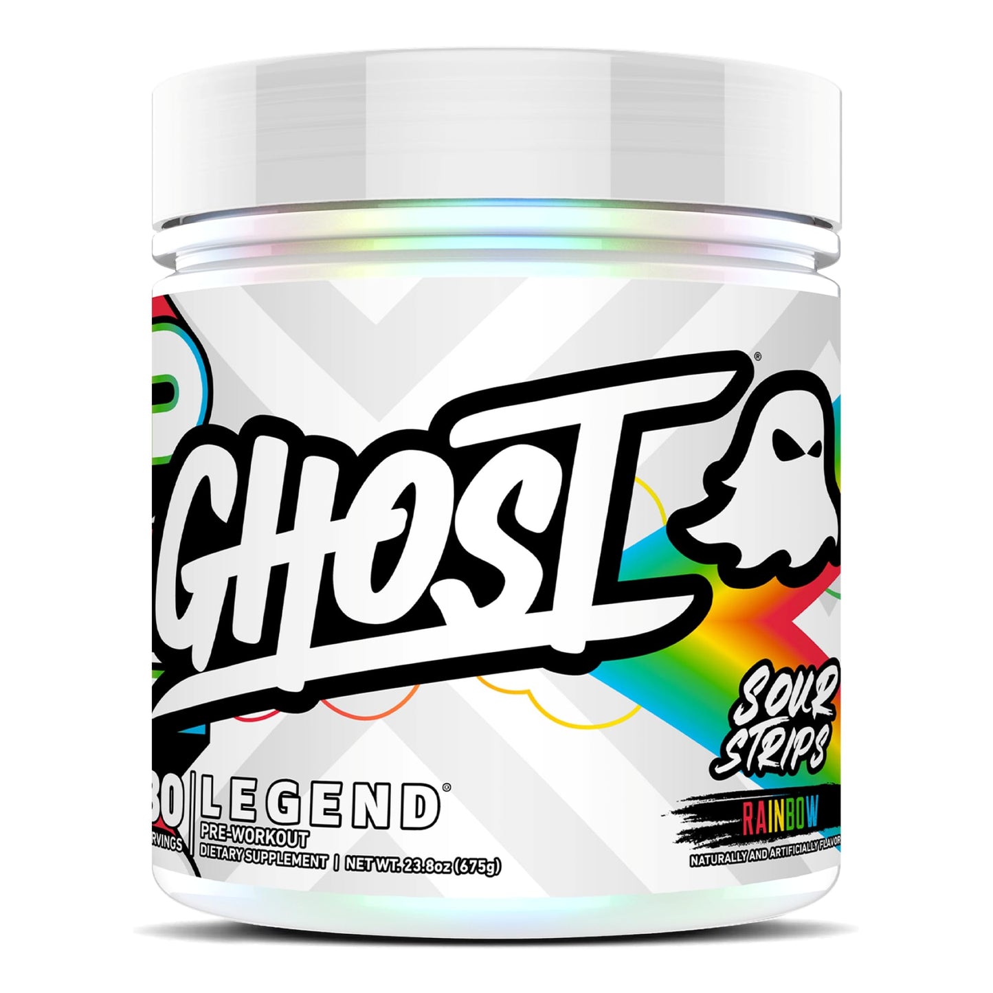 GHOST Legend Pre Workout Powder, Sonic Cherry Limeade - 30 Servings – Pre-Workout for Men & Women with Choline, L-Citrulline, & Beta Alanine for Energy & Focus