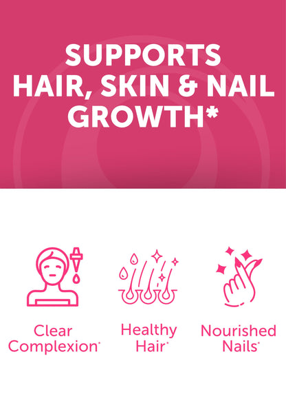 Lunakai USA Made Collagen Gummies for Women & Men Over 50, Biotin & Vitamin C, Supports Skin Elasticity, Hair & Nail Strength, Joint Support, 60ct