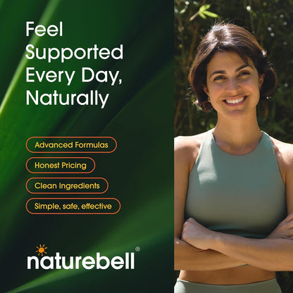 NatureBell Vitamin Double Strength D3 + K2-240 Softgels - 10,000 IU Vitamin D & 200mcg K2 - Bone Strength, Immune Function & Calcium Absorption Support* - Coconut Oil Infused