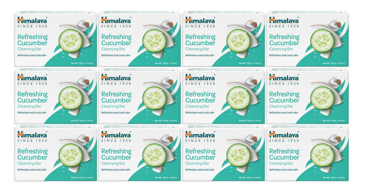 Himalaya Nourishing Cream & Honey Cleansing Bar Soap, 4.41 oz, 6 Pack