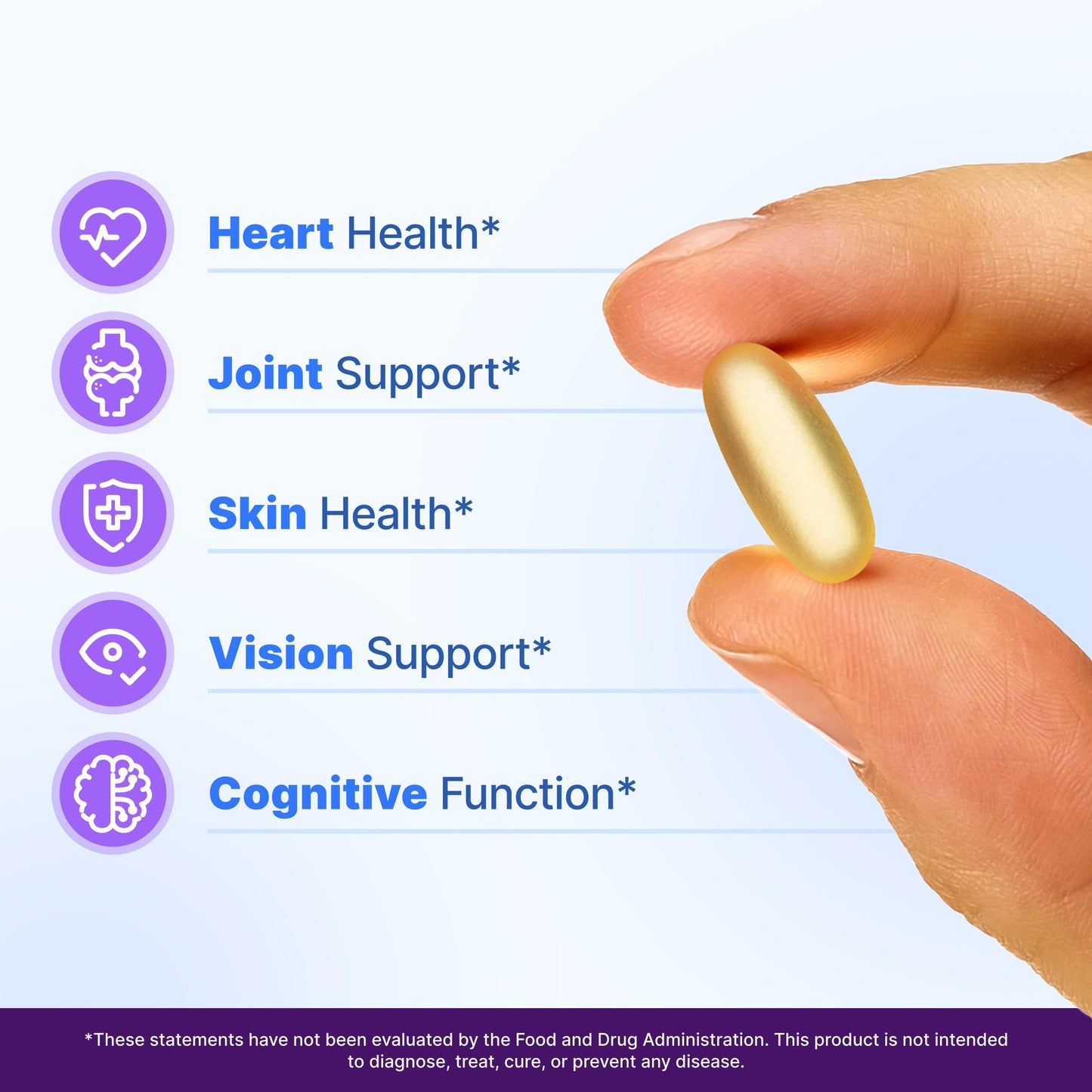 InnovixLabs Triple Strength Omega 3 Supplement, Burpless Fish Oil for Women and Men - 900 mg EPA & DHA, Brain & Joint Support, Award Winning & Third-Party Tested, 30 Softgels