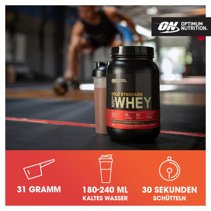 Optimum Nutrition Gold Standard 100% Whey Protein Powder, Banana Cream, 5 Pound