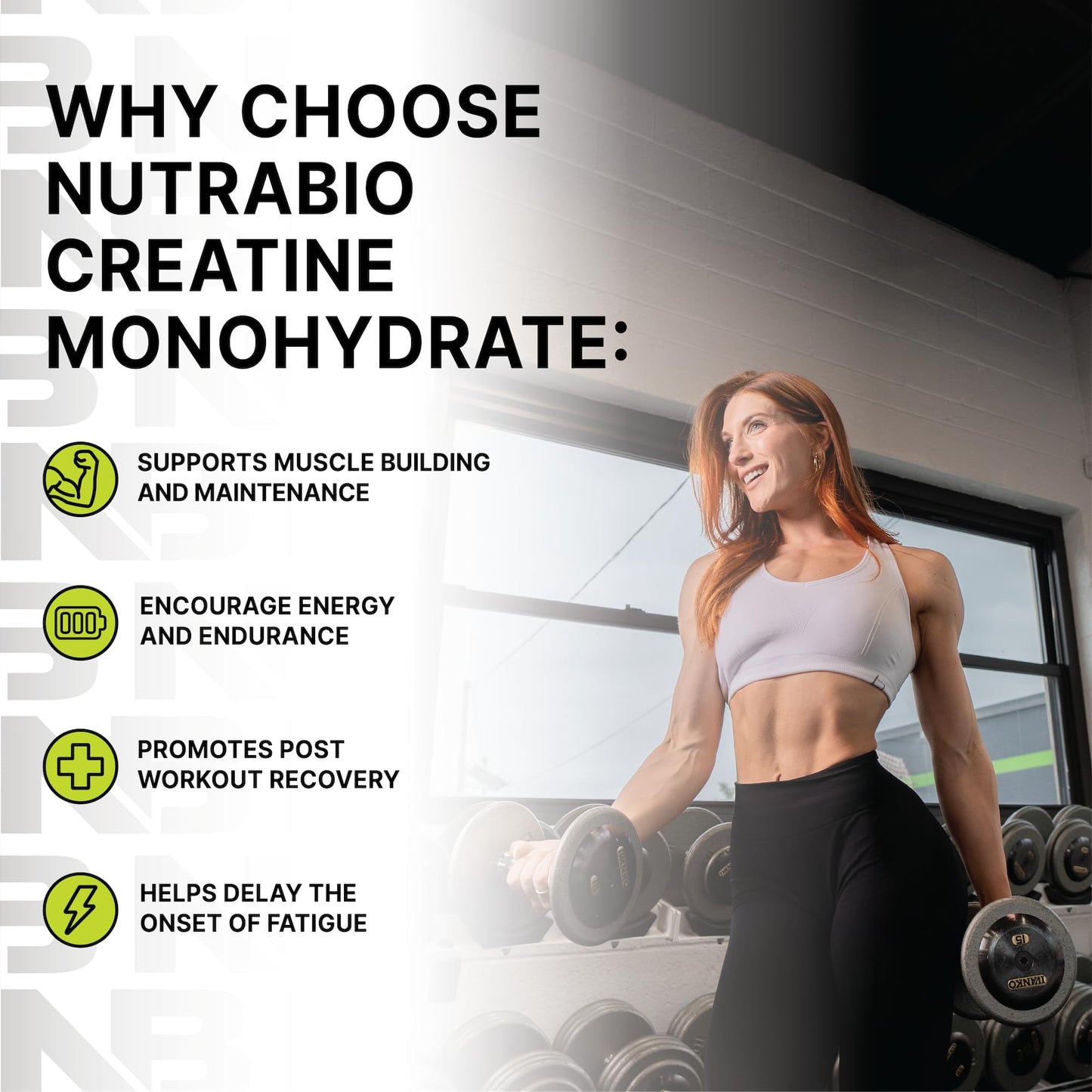 NutraBio Pure Micronized Creatine Monohydrate Powder Supplement, Unflavored, (300 g) - Supports Bulk Muscle Energy, Recovery, and Strength - HPLC Tested Creatine Powder Supplement for Men and Women