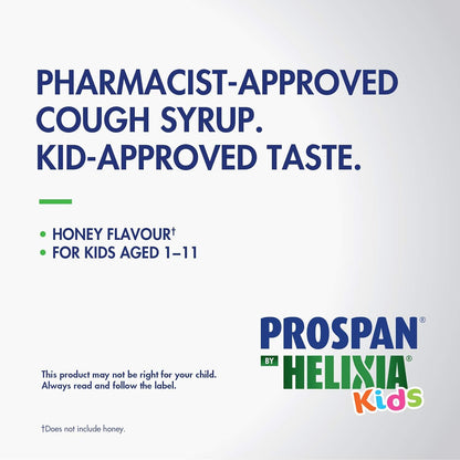 Helixia Prospan Children's Cough Syrup Ages 1 to 11 (200ml Large Size) (200ml)