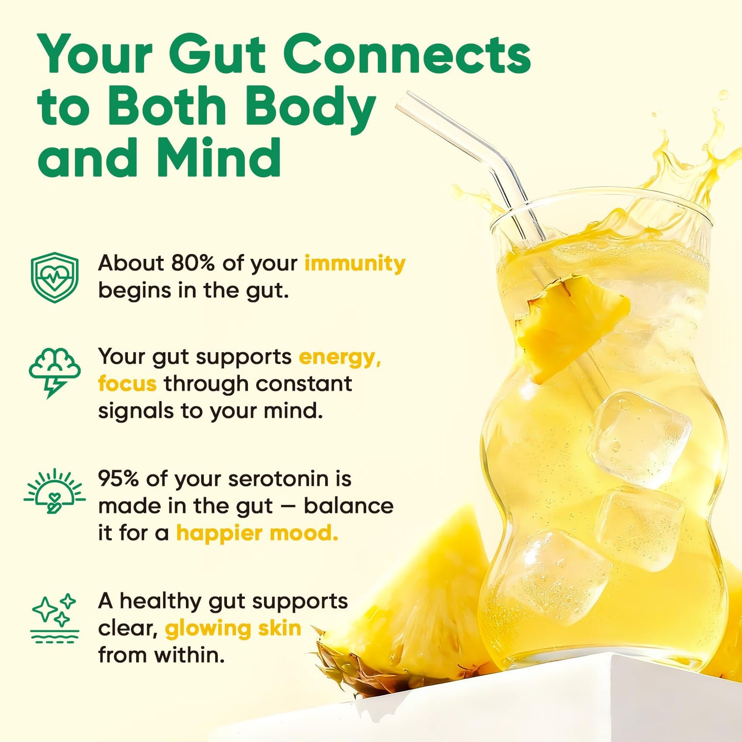 Venture Pal Sugar Free Hydration Packets + Gut Health Electrolytes Powder | Liquid Daily IV with 7 Electrolytes, 5 Vitamins, Probiotics & Fiber for Dehydration Relief and Gut Health Support