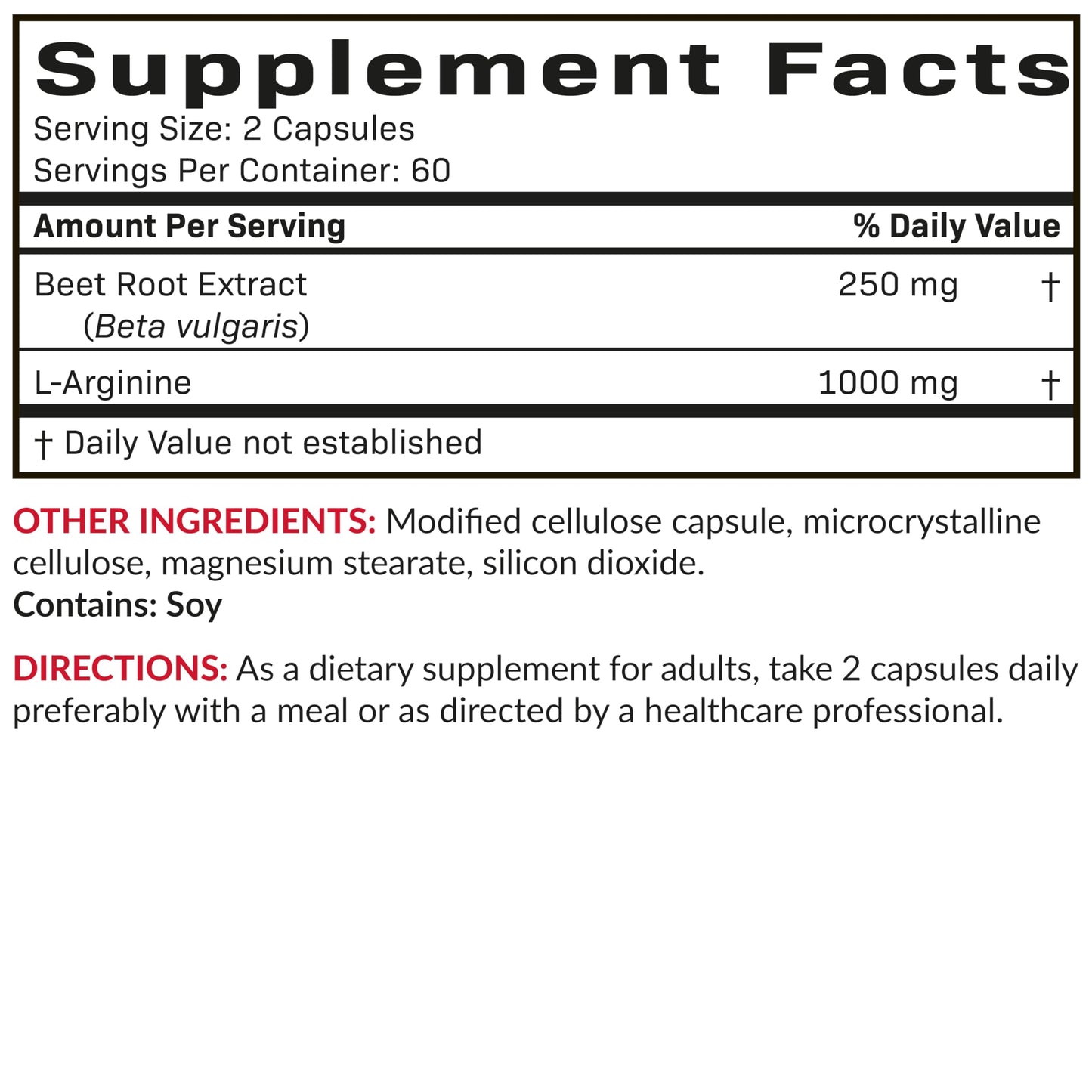 Futurebiotics Beet Root + L-Arginine, Non-GMO, 120 Vegetarian Capsules