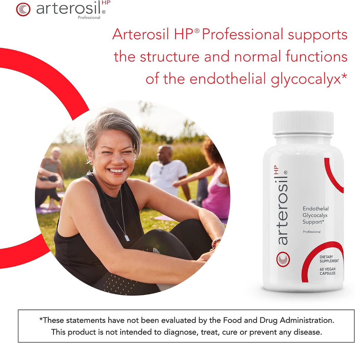 Calroy Arterosil HP Professional - Heart Health Support - 60 Vegan Capsules