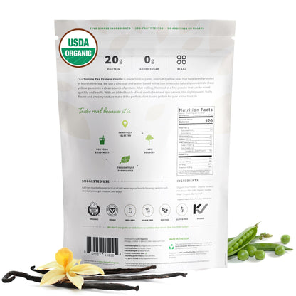 Sprout Living Organic Pumpkin Seed Protein Powder, Unflavored, 20 Grams of Plant Based Protein Powder Without Artificial Sweeteners, Non Dairy, Non-GMO, Vegan, Gluten Free (1 Pound, 14 Servings)