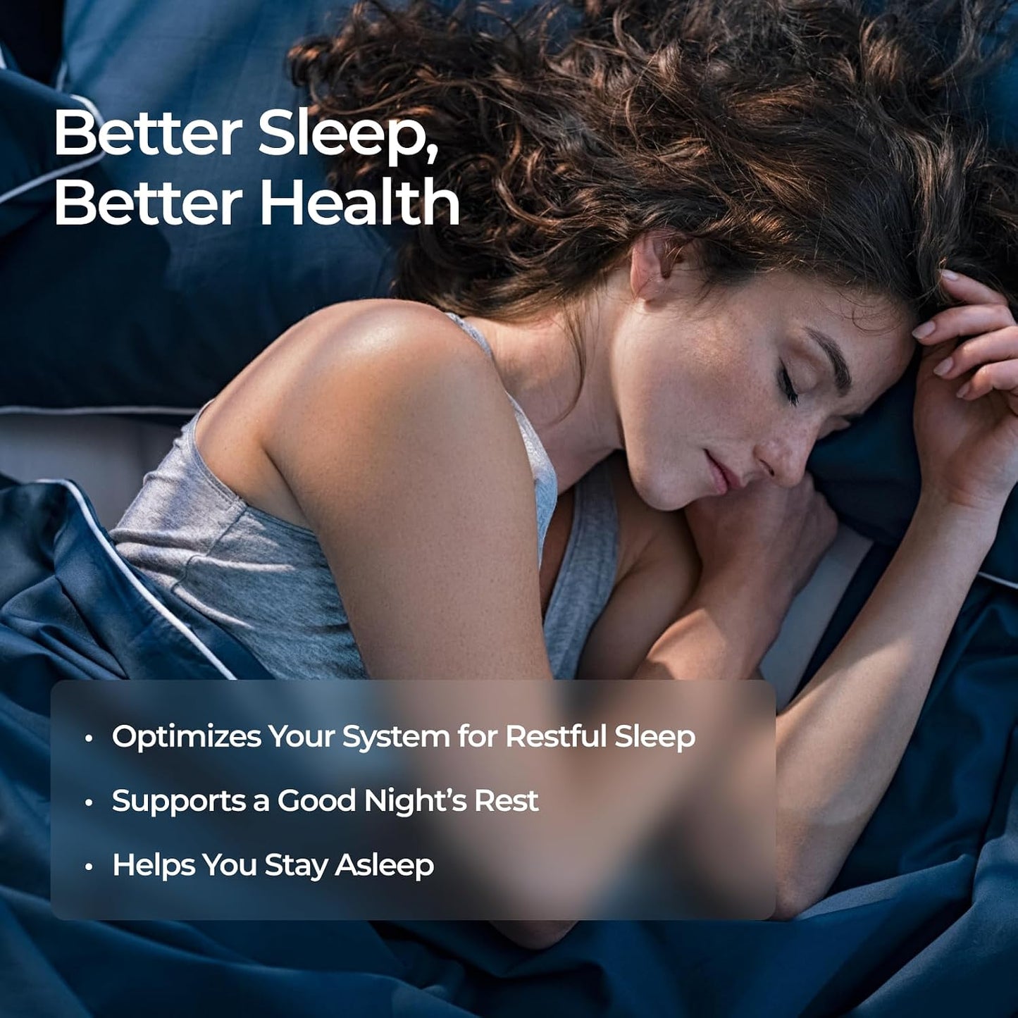 Livingood Daily Sleep Support Supplement, 10-in-1 Natural Sleep Aid with 5 MG Melatonin, Valerian Root, Chamomile, Tryptophan & GABA for Men & Women, Non Habit Forming, Gluten Free, Vegan, 60 Capsules
