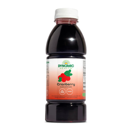Dynamic Health 100% Pure Black Cherry Juice Concentrate, No Additives, Antioxidant Supplement, Urinary Tract & Joint Support, 16 Fl oz