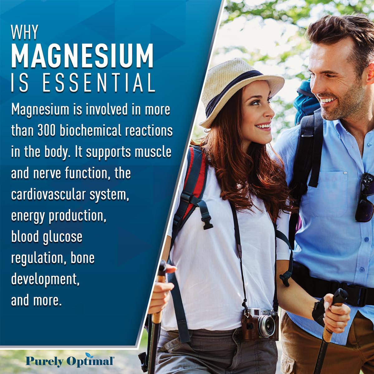 Magnesium Complex Supplement - Magnesium Citrate, Malate, Taurate, Oxide