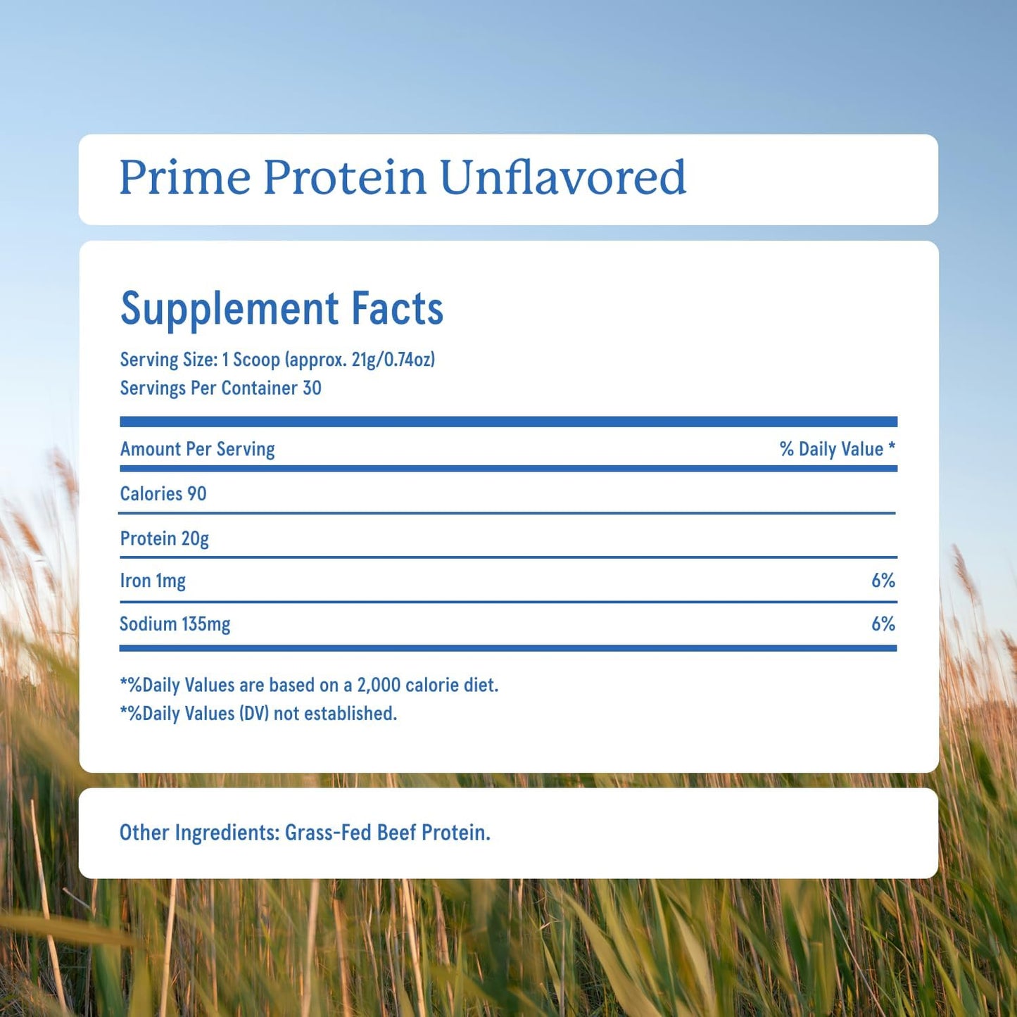 Equip Foods Prime Protein Powder Unflavored & Collagen Powder Unflavored