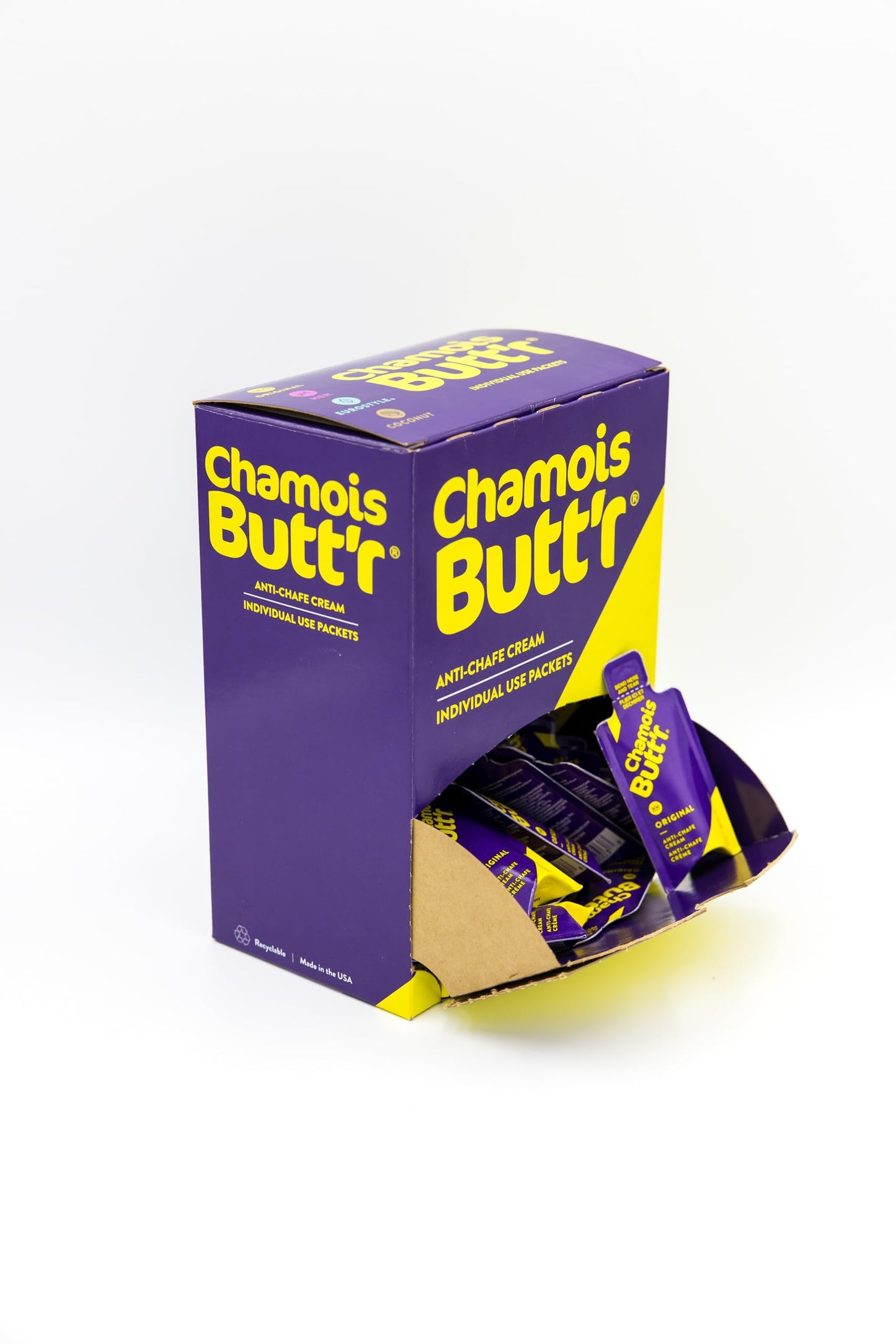 Chamois Butt'r Original Anti-Chafe Cream, 8 oz tube | For Cycling, Running & Active Lifestyles - Helps Prevent & Soothe Chafing, Non-Greasy, Easy Rinse, Skin-Friendly Formula