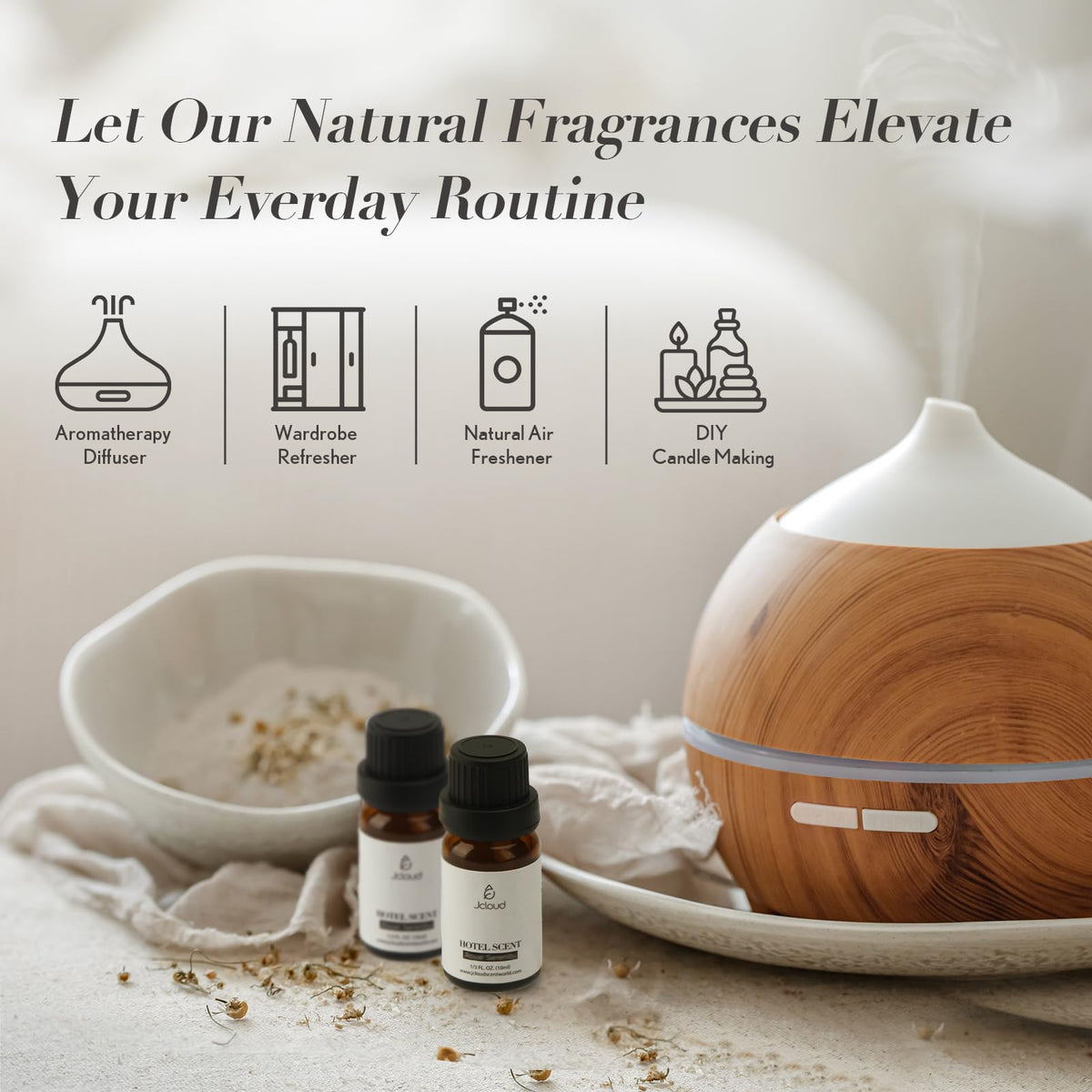JCLOUD Shangri-La Breeze Essential Oil Inspired by Shangri-La Hotel | Hotel Collection - Pure Aromatherapy