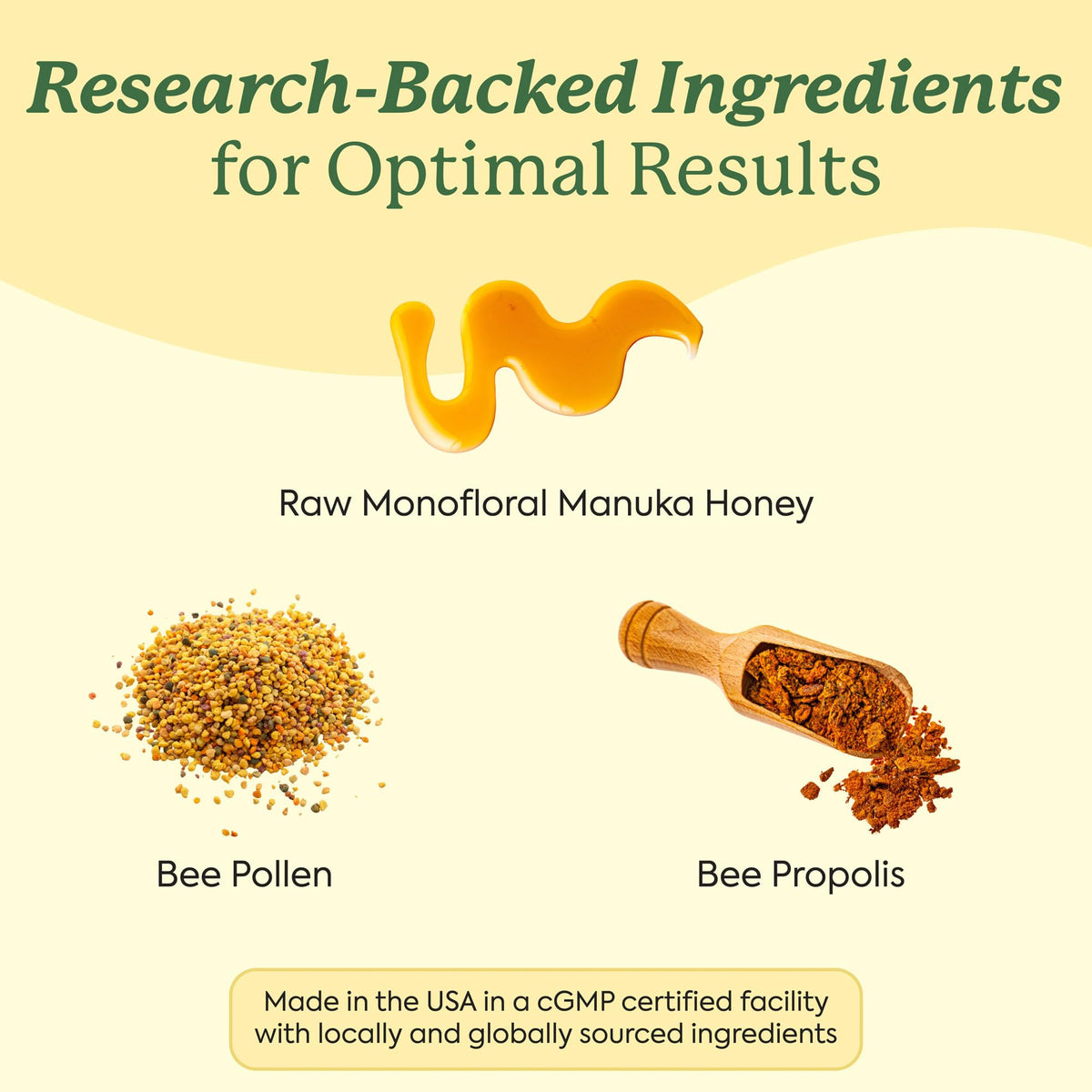 Plant People WonderBee Super Mushroom Manuka Honey Chews 30ct