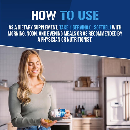 Evlution Conjugated Linoleic Acid CLA Supplement Nutrition Lean Muscle Mass Builder & Fat Burner for Men and Women - Stimulant-Free Safflower Based CLA 1000mg Blend Per Serving (90 Servings)